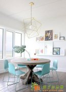 餐厅也要小清新 让家的每个空间都完美 莱仕设计