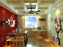 条纹系列的硅藻泥背景墙的家装，一种经典贵族的范儿