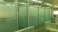 承接北京玻璃磨砂膜装饰膜工程