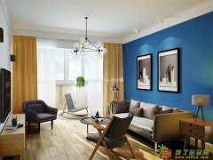 设计圈|设计师赵悦作品：130平米三居室北欧色彩主义