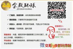 金殿环球微操盘诚招代理加盟