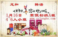 寒假韩语培训 还是龙和韩语培训好