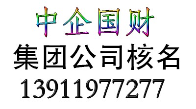 办理集团公司疑难核名