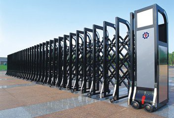 顺义地区专业安装伸缩门维修伸缩门