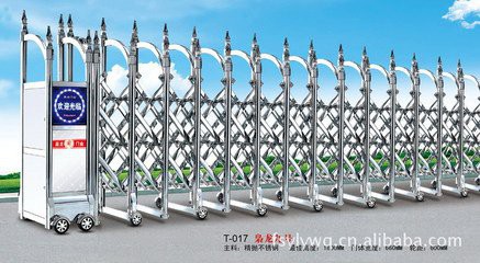 朝阳区专业安装伸缩门