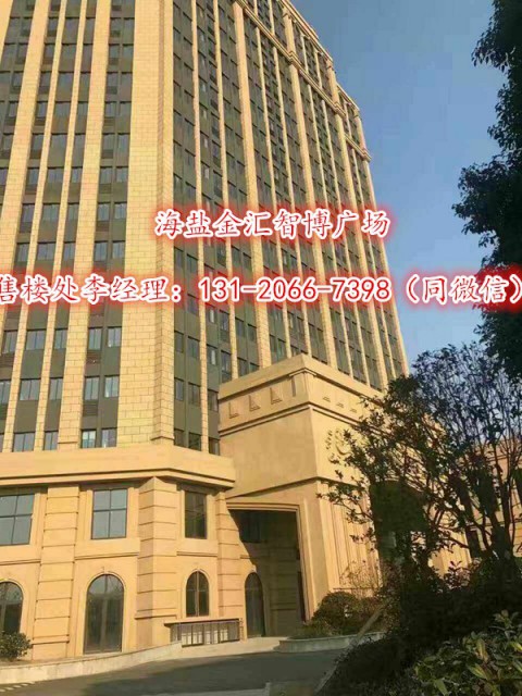 嘉兴【海盐金汇智博广场】-该如何选择?-投资的价值?