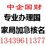 办理国家局加急核名