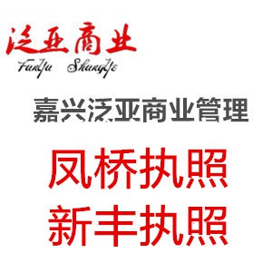 嘉兴凤桥镇代办执照新丰办个体执照合理选择