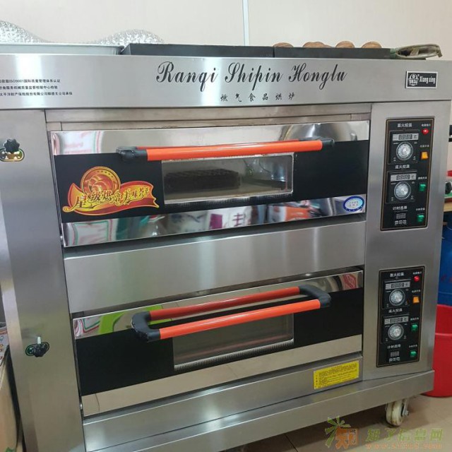 蛋糕房全套烘焙设备 燃气食品烘炉 两层烤箱