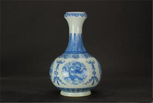 广州元青花蒜头瓶收购哪里好