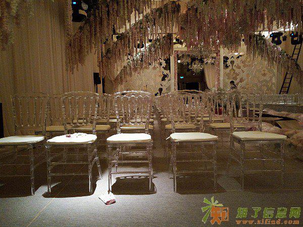 出租水晶竹节椅欧式洽谈桌宴会椅圆弧沙发租赁