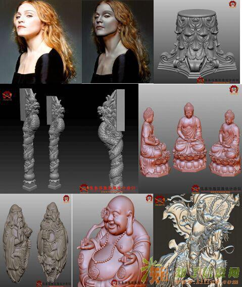 恒泰ZBrush三维立体浮雕圆雕长期招收学员