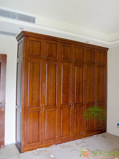 定制衣柜_纯实木家具定制_深圳木之屋