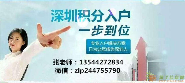 深圳积分入户协办、户口咨询