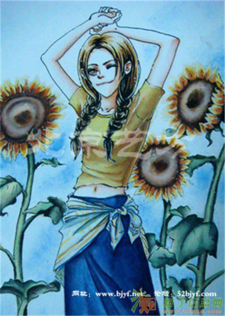 2017北京础周末插画中级班8月开写实版插画培训