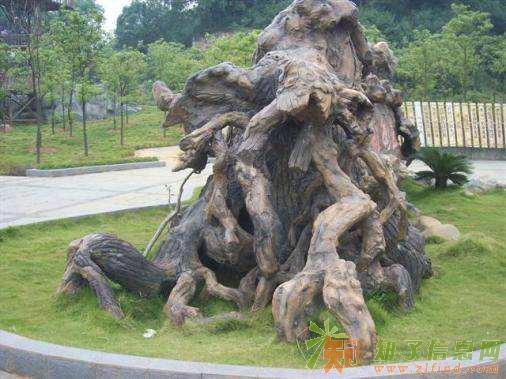 上海雕塑厂仿木景观设计制作