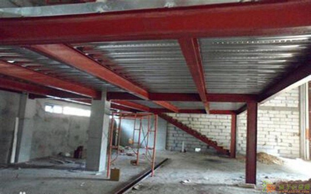 北京钢结构二层室内夹层阁楼制作