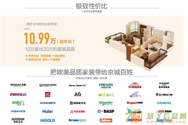 京装世家1099套餐 10万装出20万的豪装品质