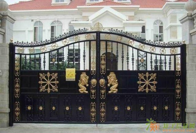 供应成都邛崃别墅铁艺大门