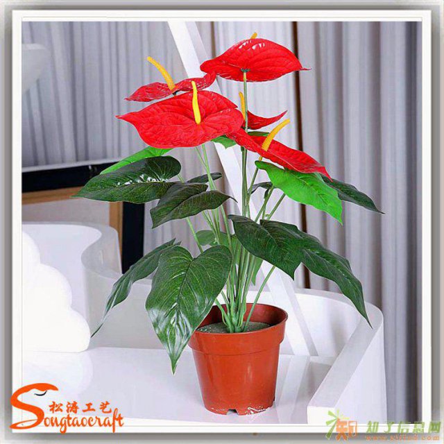 广州松涛工艺仿真植物盆景装饰