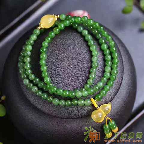 亚西亚银饰批发-俄罗斯碧玉手链，925银饰批发