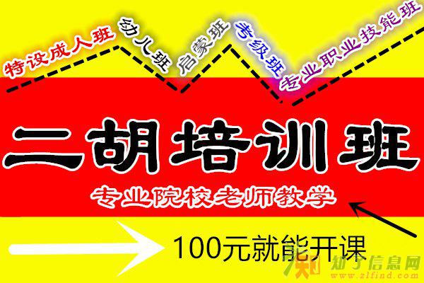 广州二胡培训 暑假培训班学二胡