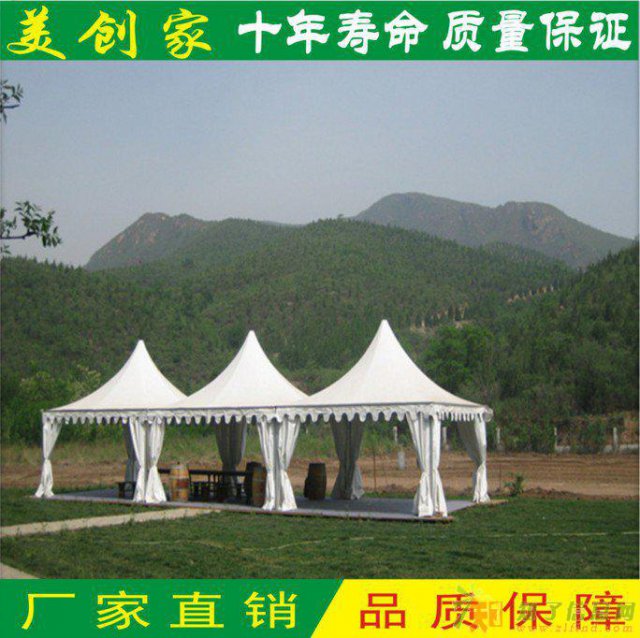 生产户外遮阳伞推拉蓬尖顶蓬停车棚 吊顶蓬救灾棚