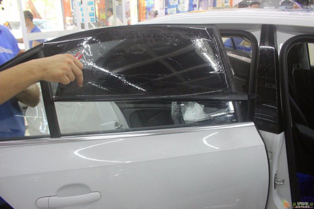 深圳福田大众速腾全车施工龙膜