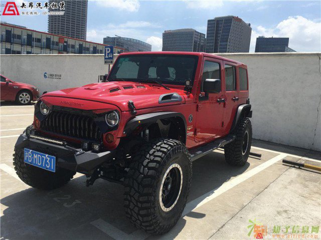 上海租牧马人 Rubicon