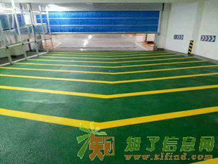 东营环氧地坪漆厂家简析停车场防滑坡道重要性