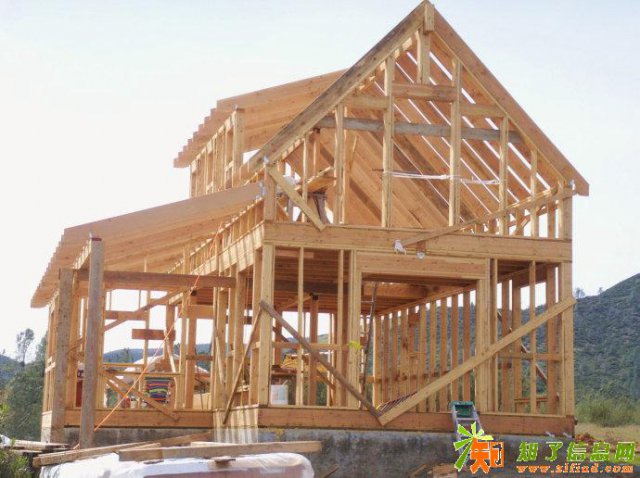 木别墅、各种大小木屋、木栏杆、木栅栏等