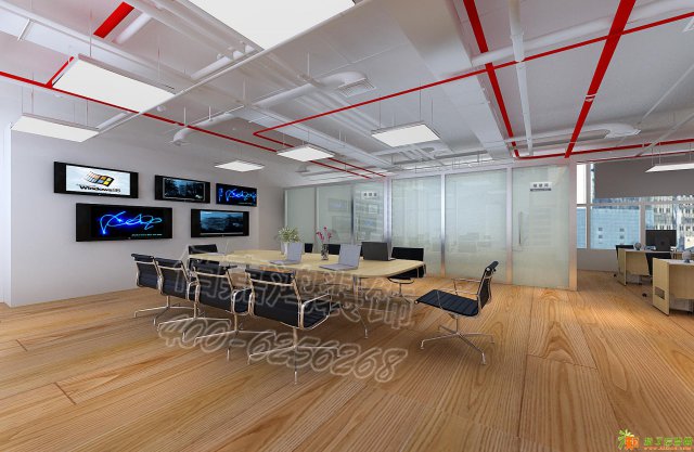北京办公室装修丰台写字楼装修吊顶隔断施工·