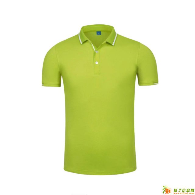 文化衫翻领广告衫来图印花logo