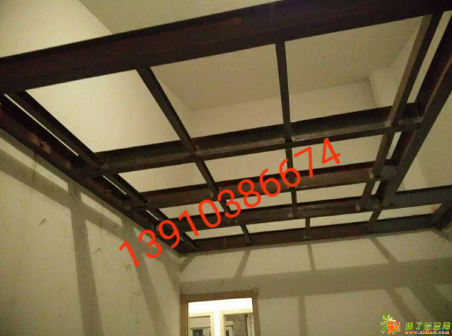 北京延庆区钢结构夹层二层搭建室内隔层挑高做阁楼楼板