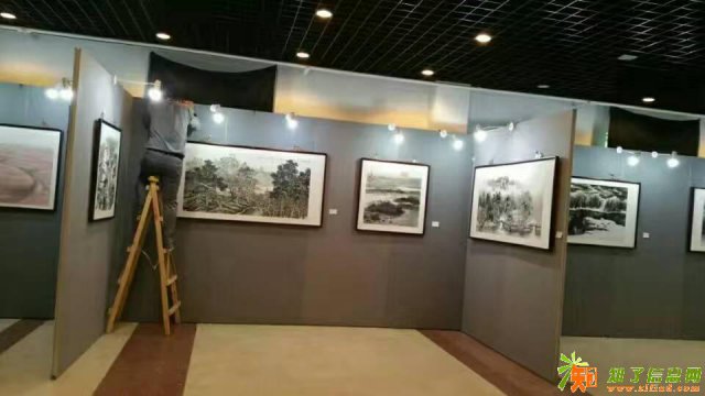 北京专用画展活动无缝展板 挂画摄影展墙租赁(图)