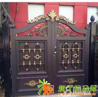 武清区铝艺大门安装别墅铝艺大门制作