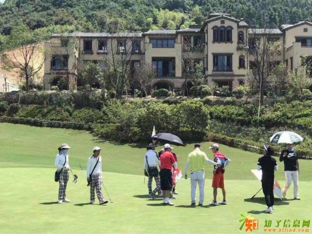 绿城打造高端别墅送豪装 国际标准高尔夫球场