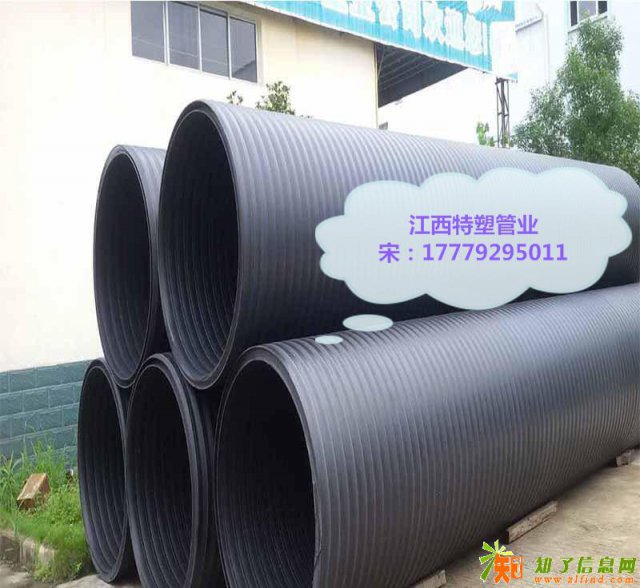 江西HDPE中空壁缠绕管道路地埋市政工程排污管