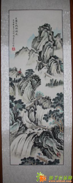 张守世山水画作品苍茫厚重意境高远