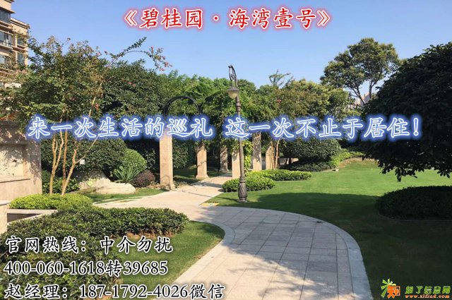 嘉兴海盐《碧桂园海湾一号》怎么样今日特价房不要错过