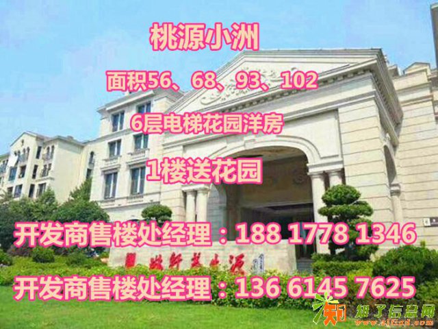 投资好项目嘉兴桃源小洲创富首选