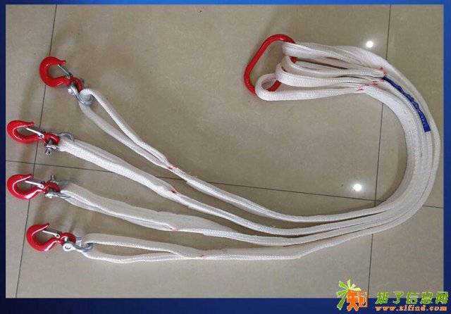 白色扁平吊装带出厂价格-彩色扁平吊装带型号报价