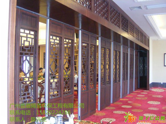 活动隔断、优惠屏风、酒店隔断、音盾屏风