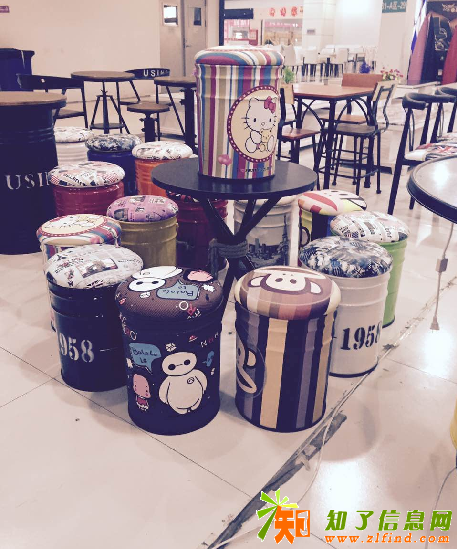 沙发卡座工业风复古休闲酒吧奶茶西餐厅饭店