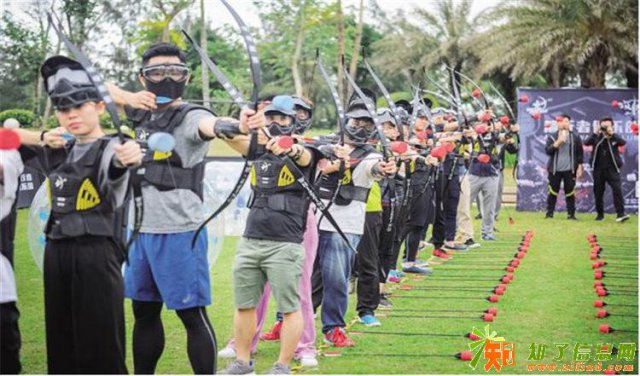 武汉乐农湖畔精彩刺激的团队活动攻防箭