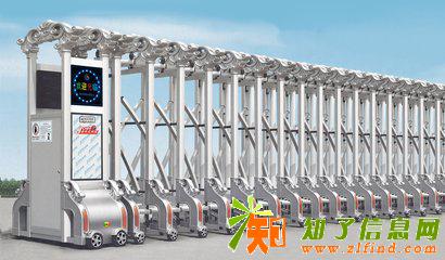 宁河县电动伸缩门安装，维修伸缩门电机 伸缩门厂家