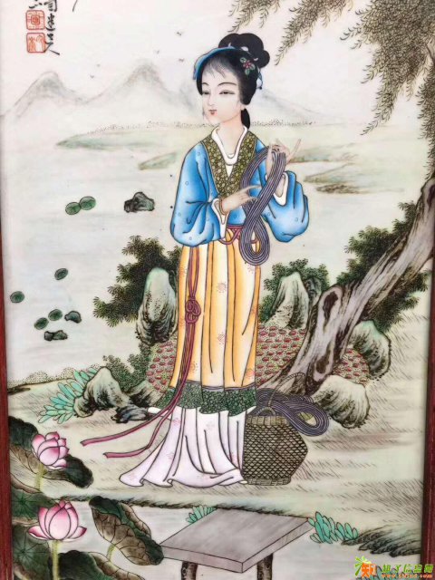 瓷板画个性来图定做，景德镇瓷板画厂家