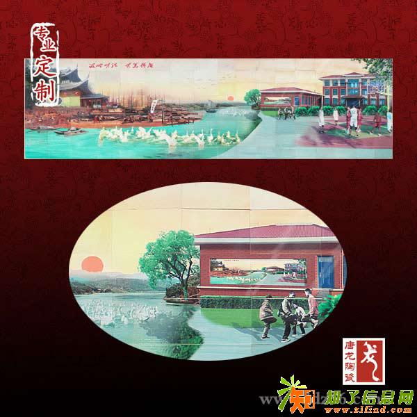 景德镇手绘瓷板画定制厂家