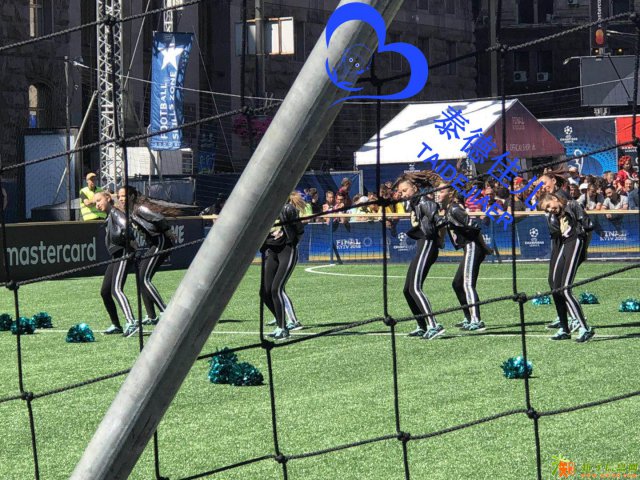 2018年乌克兰基辅欧冠杯期间的照片。