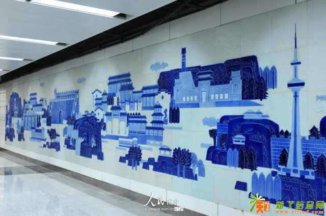 景德镇瓷砖墙壁画定做 青花瓷瓷陶瓷墙壁画厂家